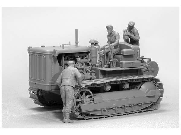 MiniArt U.S.Tractor w/Towing Winch & Crewmen.Special Edition (1/35) | 4820183310385