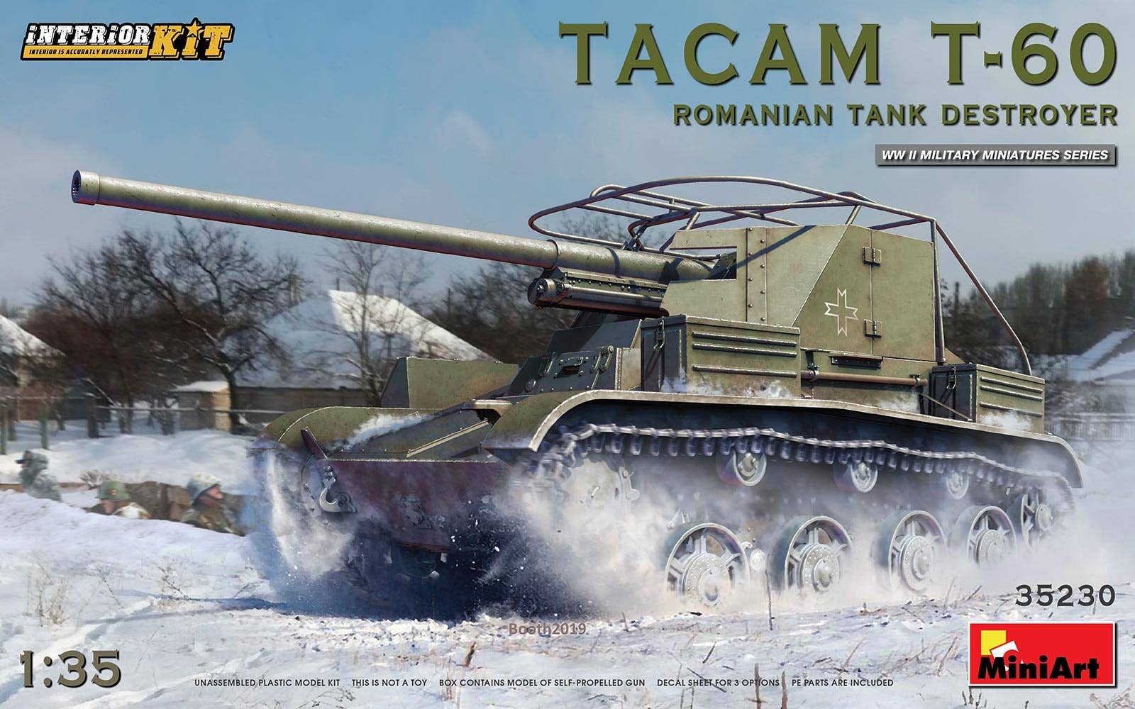 MiniArt Tacam T-60 Romanian Tank Destroyer. Interior Kit | 4820183312426