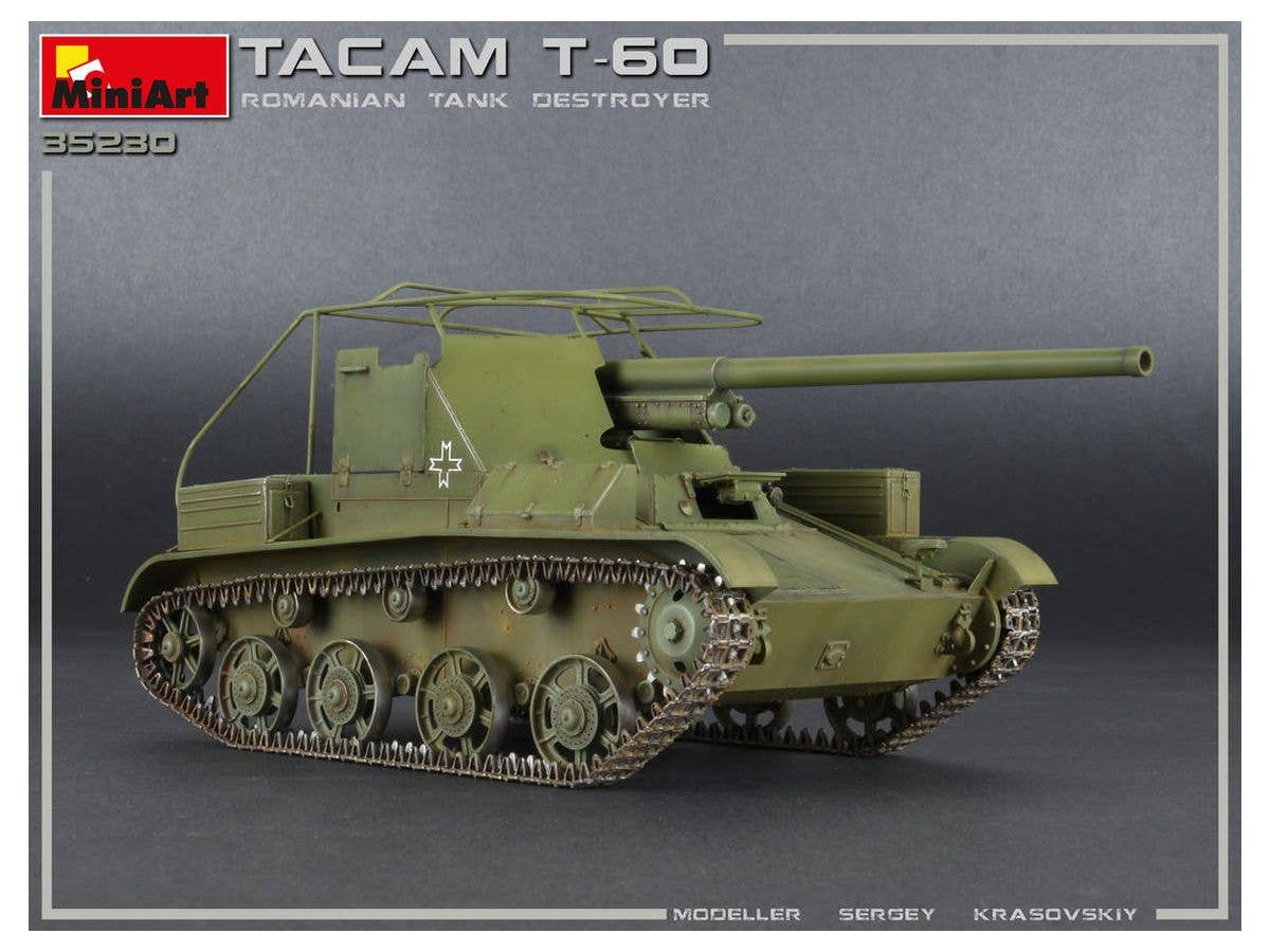 MiniArt Tacam T-60 Romanian Tank Destroyer. Interior Kit | 4820183312426