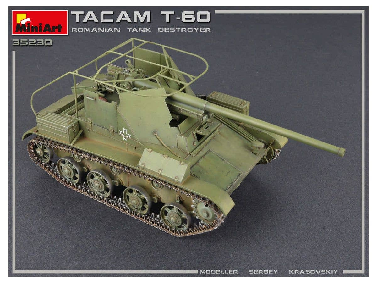 MiniArt Tacam T-60 Romanian Tank Destroyer. Interior Kit | 4820183312426
