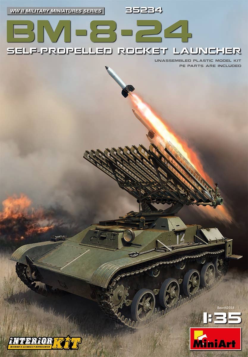 MiniArt BM-8-24 Self-Propelled Rocket Launcher. Interior Kit (1/35) | 4820183311856