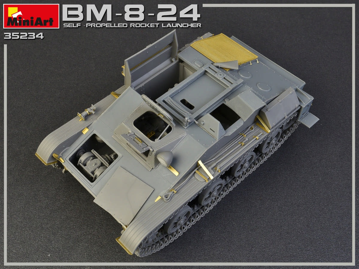 MiniArt BM-8-24 Self-Propelled Rocket Launcher. Interior Kit (1/35) | 4820183311856