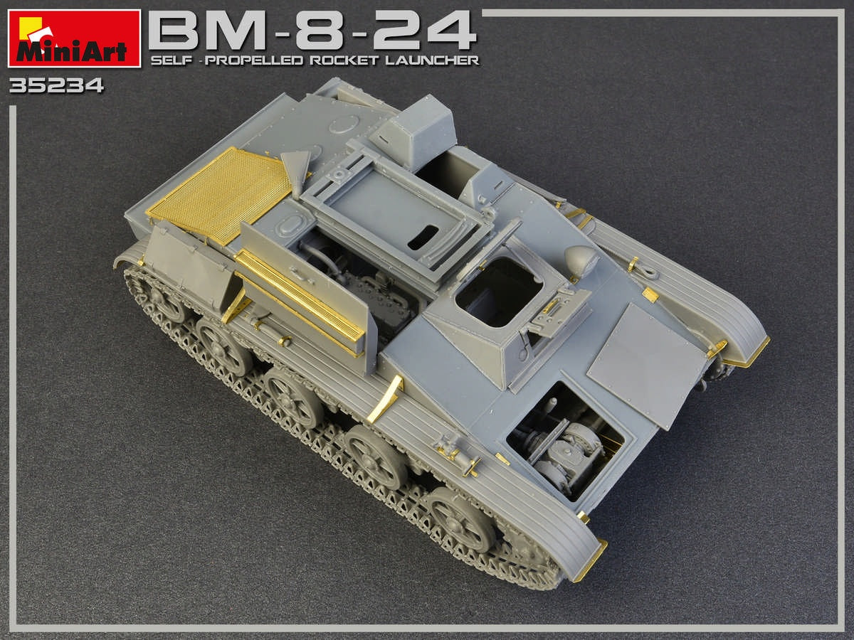 MiniArt BM-8-24 Self-Propelled Rocket Launcher. Interior Kit (1/35) | 4820183311856