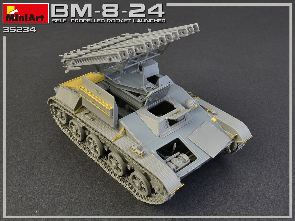 MiniArt BM-8-24 Self-Propelled Rocket Launcher. Interior Kit (1/35) | 4820183311856