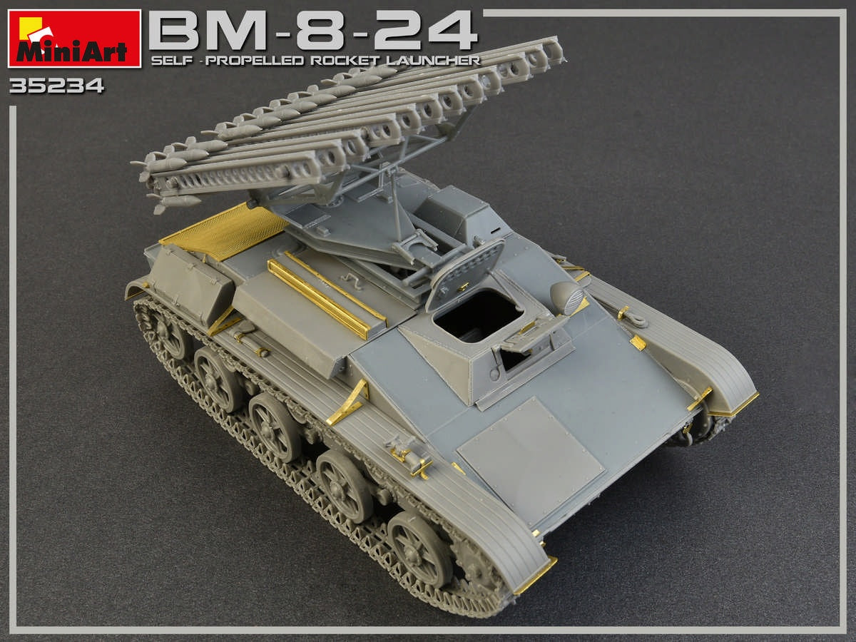 MiniArt BM-8-24 Self-Propelled Rocket Launcher. Interior Kit (1/35) | 4820183311856