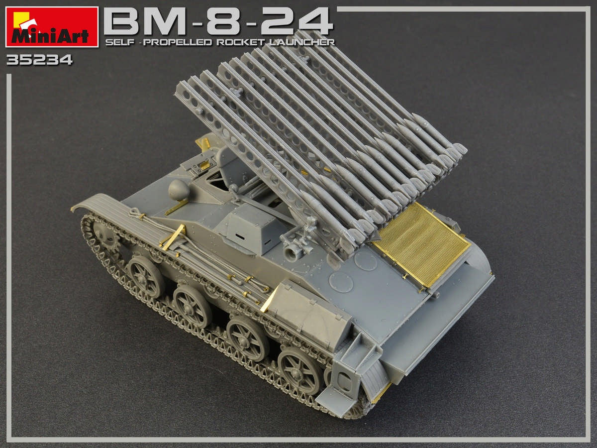 MiniArt BM-8-24 Self-Propelled Rocket Launcher. Interior Kit (1/35) | 4820183311856
