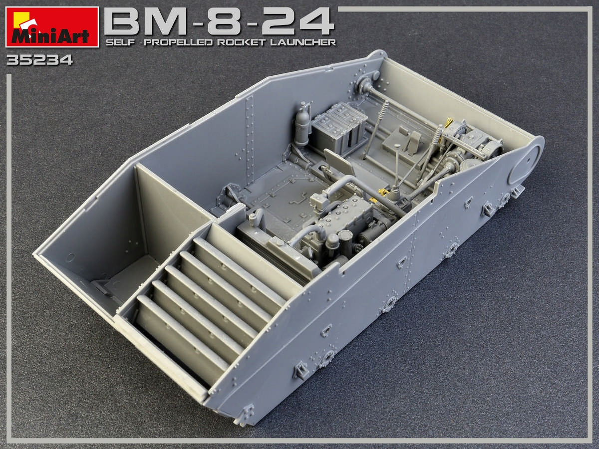 MiniArt BM-8-24 Self-Propelled Rocket Launcher. Interior Kit (1/35) | 4820183311856