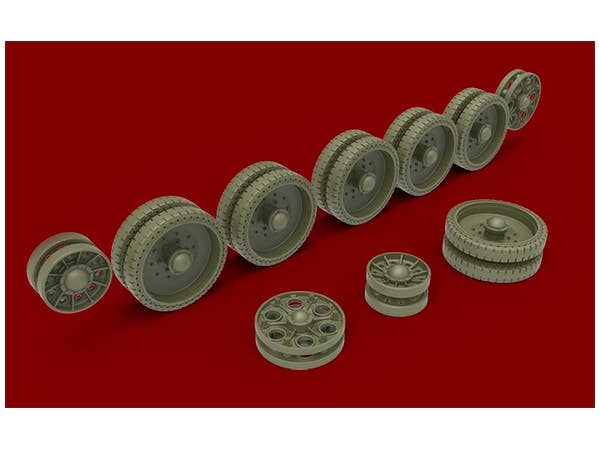 MiniArt T-34 Wheels Set. 1942 Series (1/35) | 4820183310750