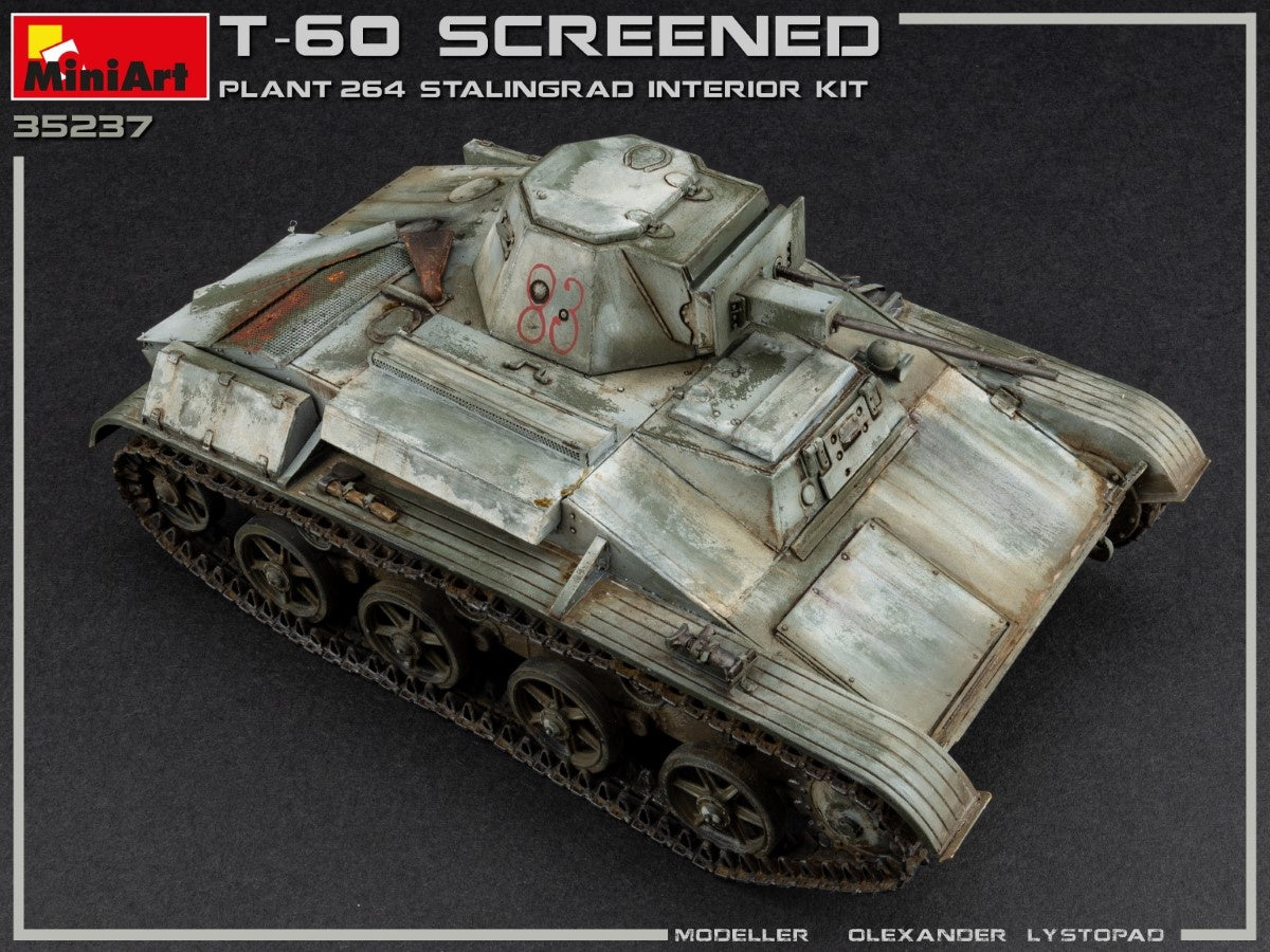 MiniArt T-60Screened(Pl. No.264,Stalingrad) Interior Kit | 4820183313102