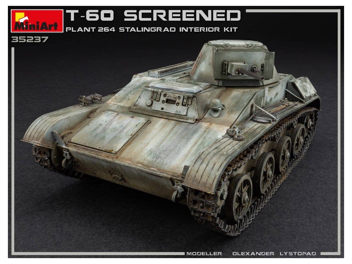 MiniArt T-60Screened(Pl. No.264,Stalingrad) Interior Kit | 4820183313102