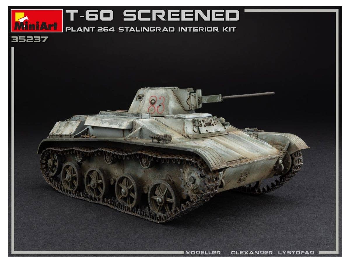 MiniArt T-60Screened(Pl. No.264,Stalingrad) Interior Kit | 4820183313102