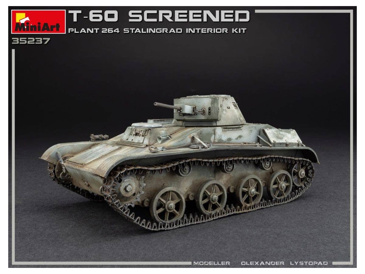 MiniArt T-60Screened(Pl. No.264,Stalingrad) Interior Kit | 4820183313102