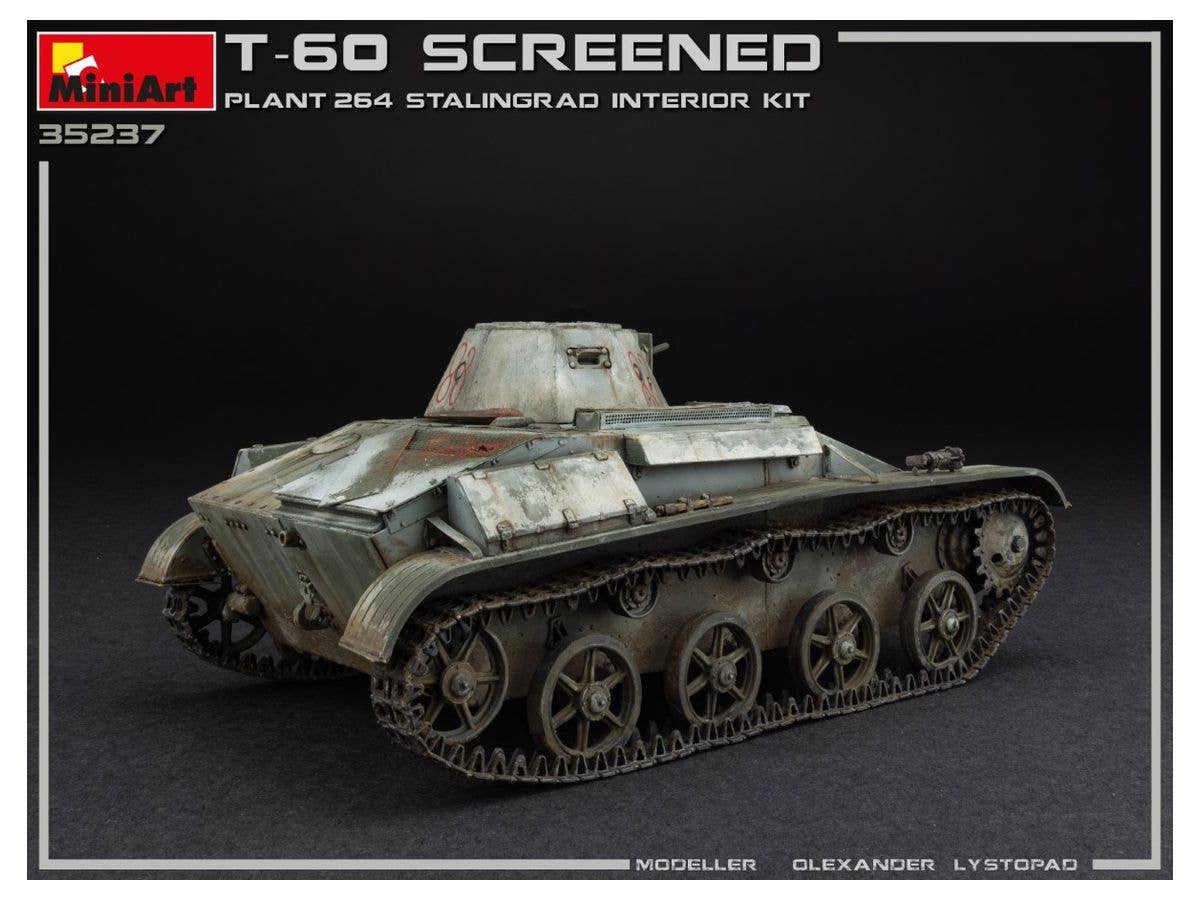 MiniArt T-60Screened(Pl. No.264,Stalingrad) Interior Kit | 4820183313102