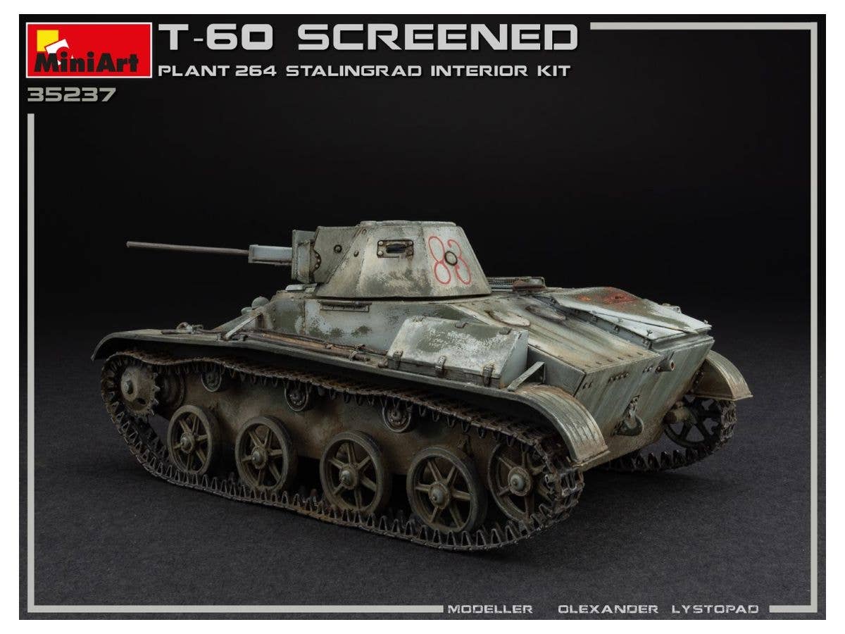 MiniArt T-60Screened(Pl. No.264,Stalingrad) Interior Kit | 4820183313102