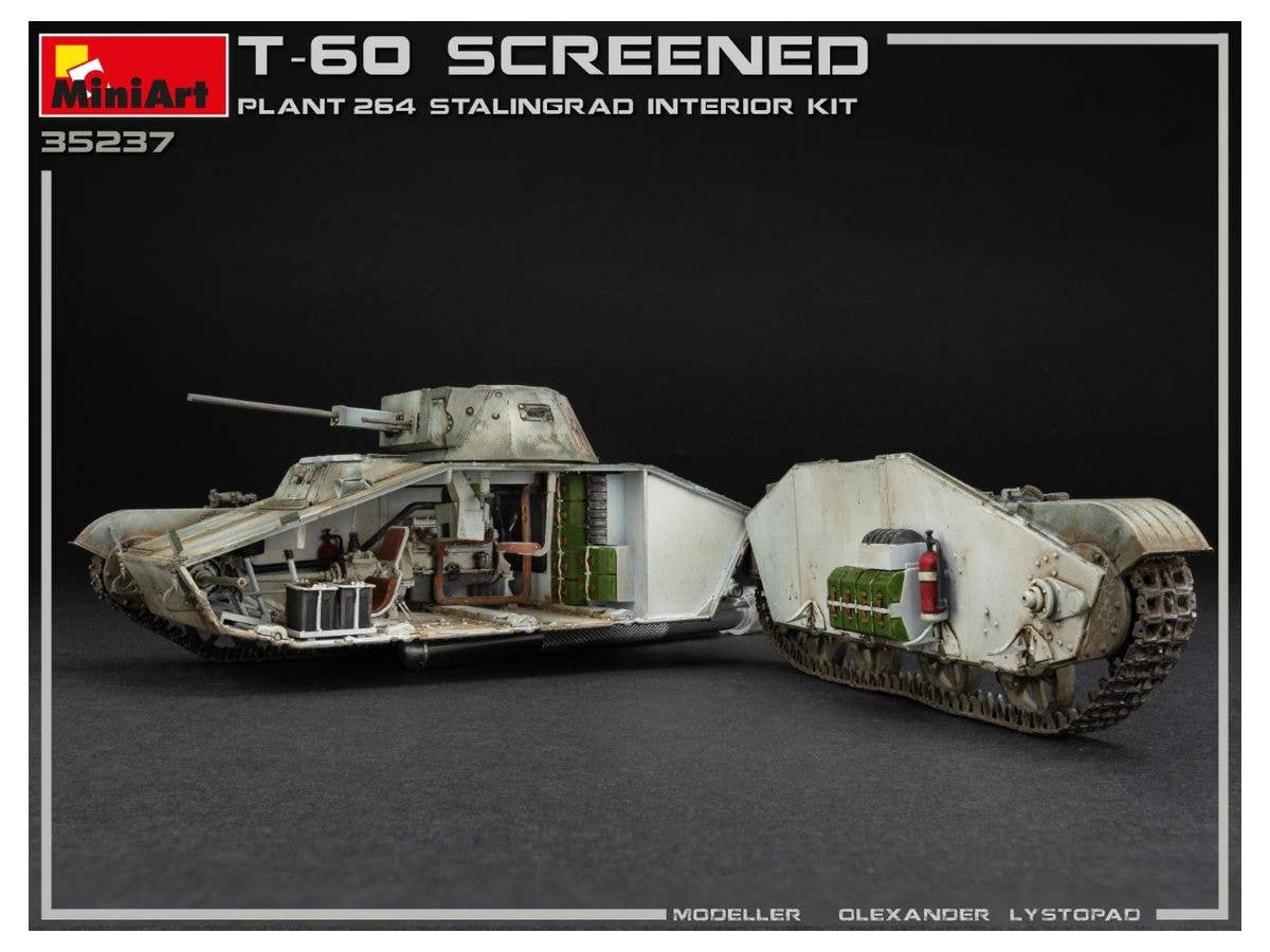MiniArt T-60Screened(Pl. No.264,Stalingrad) Interior Kit | 4820183313102