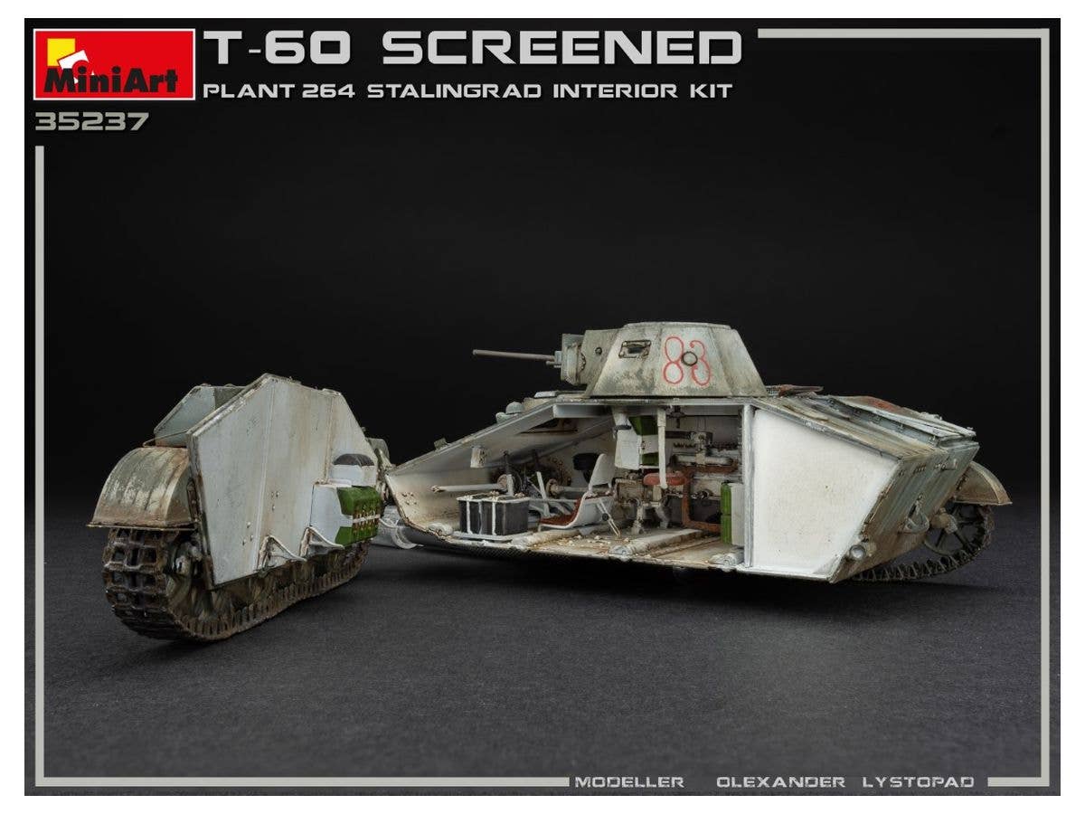 MiniArt T-60Screened(Pl. No.264,Stalingrad) Interior Kit | 4820183313102