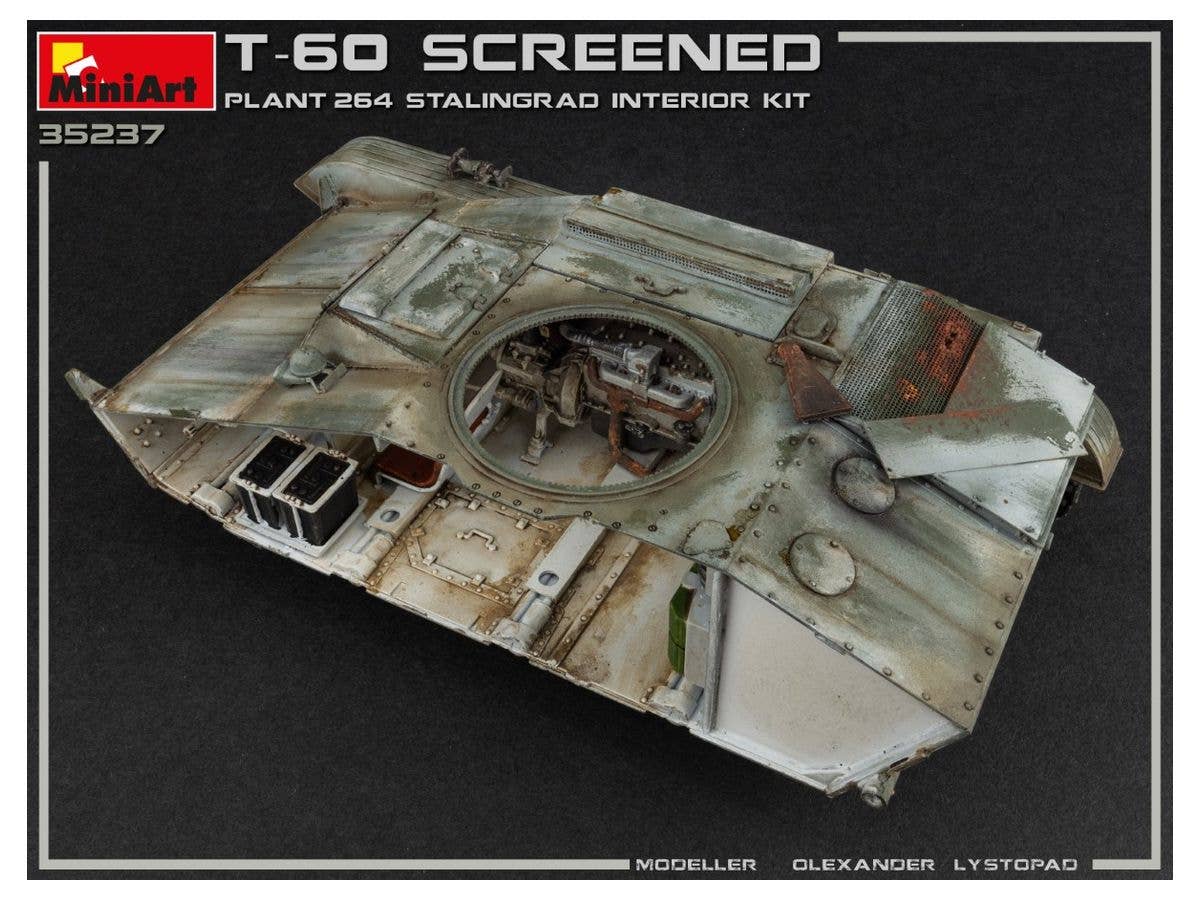 MiniArt T-60Screened(Pl. No.264,Stalingrad) Interior Kit | 4820183313102
