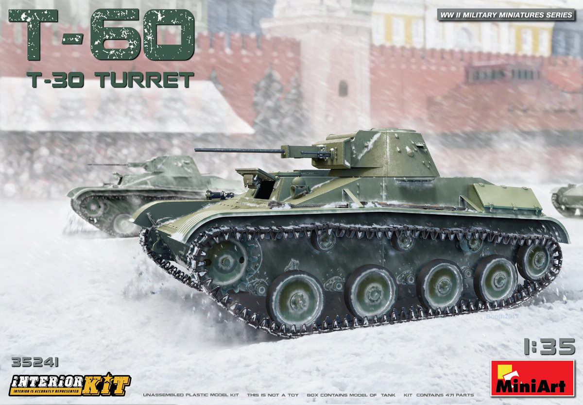 MiniArt T-60 (T-30 Turret) Interior Kit (1/35) | 4820183311115
