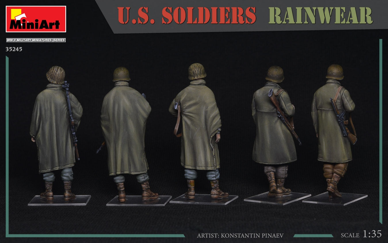 MiniArt 1/35 U.S. Soldiers Rainwear | 4820183314208