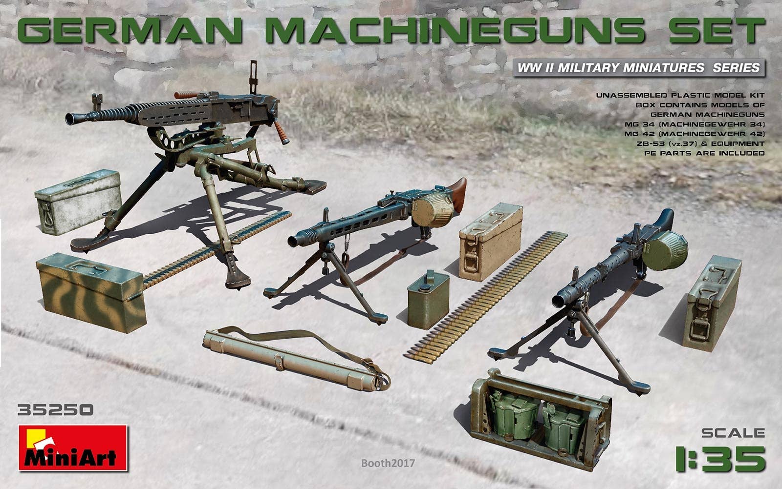 MiniArt 1/35 German Machineguns Set | 4820183311061