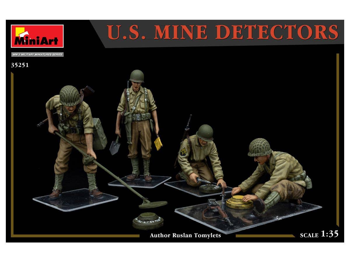 Miniart 1/35 U.S. Mine Detectors | 4820183314581