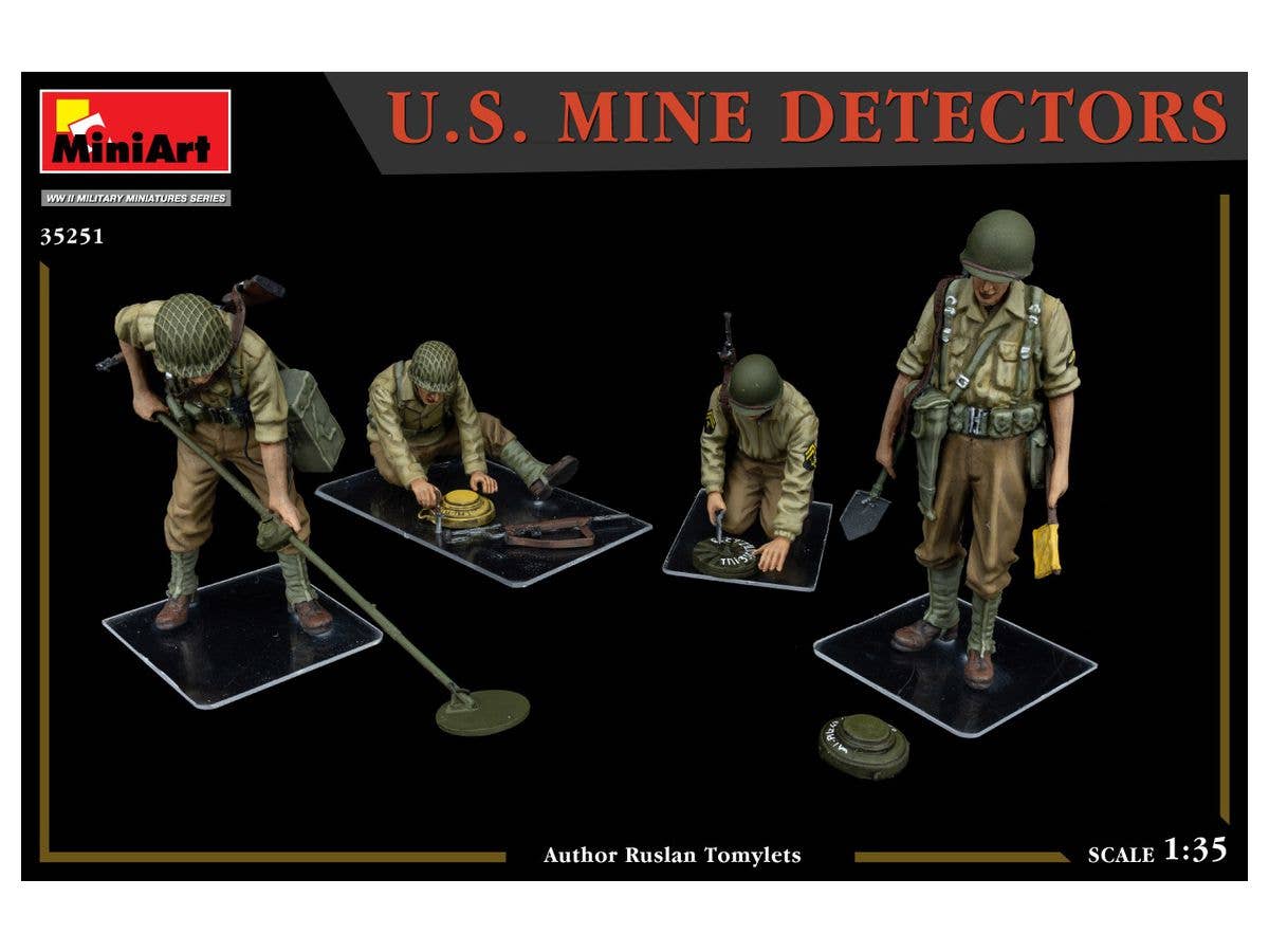 Miniart 1/35 U.S. Mine Detectors | 4820183314581
