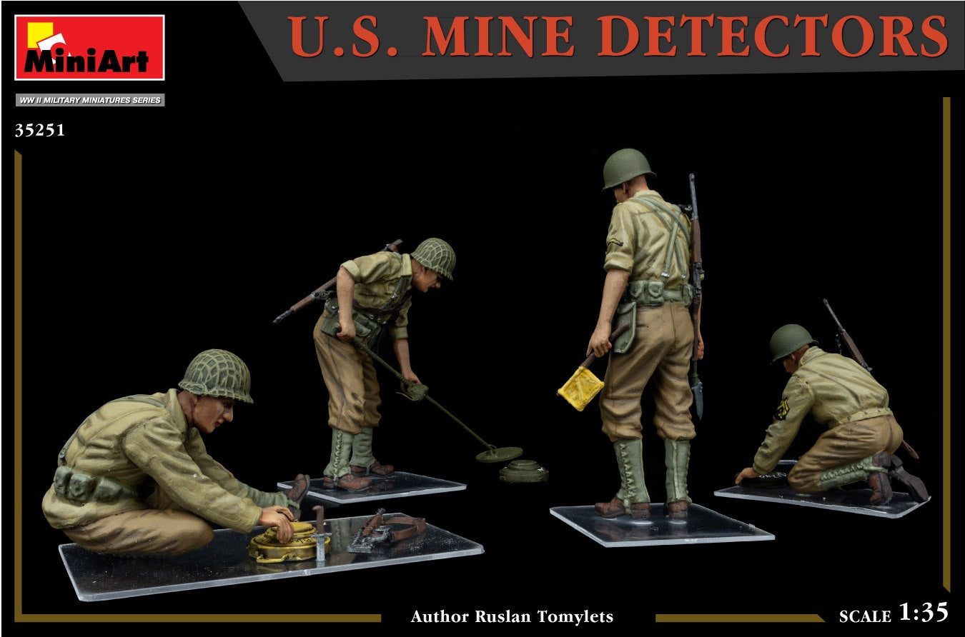 Miniart 1/35 U.S. Mine Detectors | 4820183314581