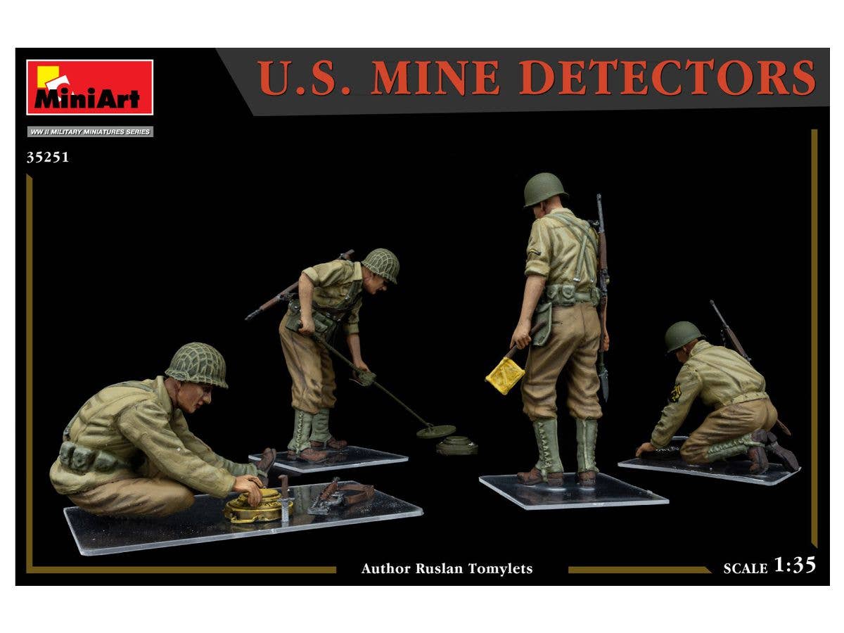 Miniart 1/35 U.S. Mine Detectors | 4820183314581