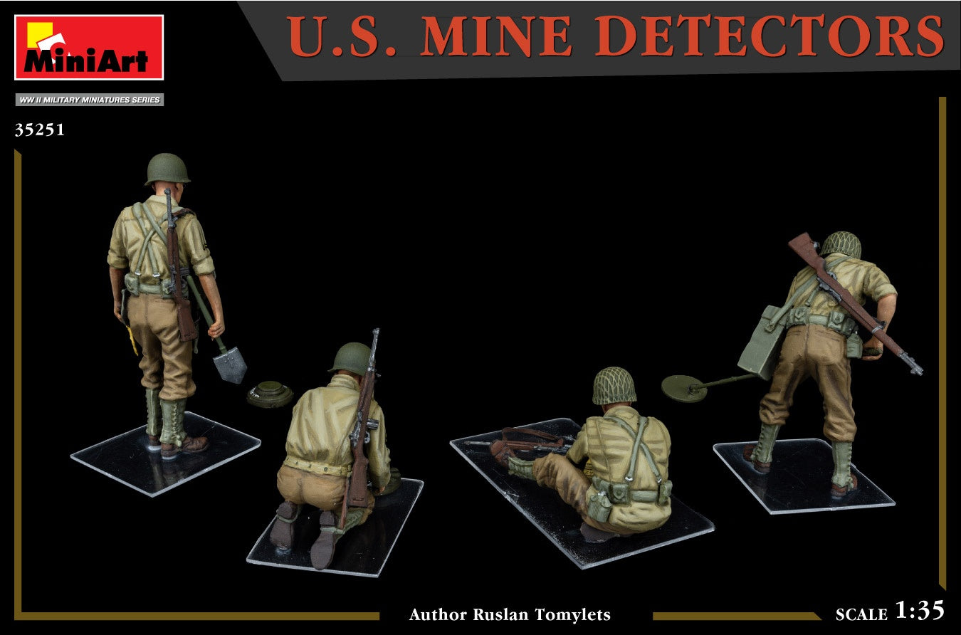 Miniart 1/35 U.S. Mine Detectors | 4820183314581