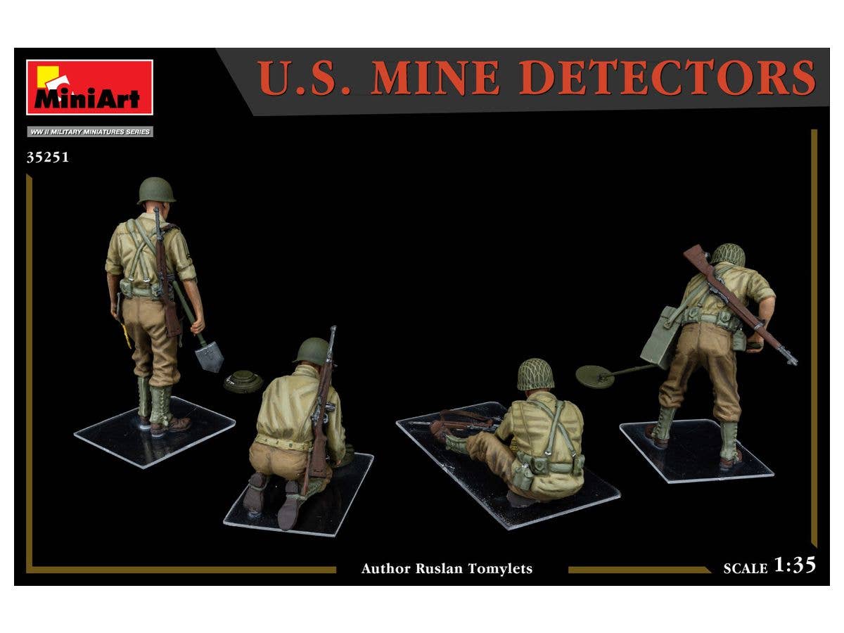 Miniart 1/35 U.S. Mine Detectors | 4820183314581