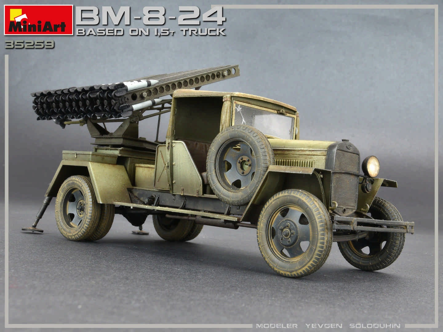 MiniArt BM-8-24 Based on 1,5t Truck (1/35) | 4820183312105