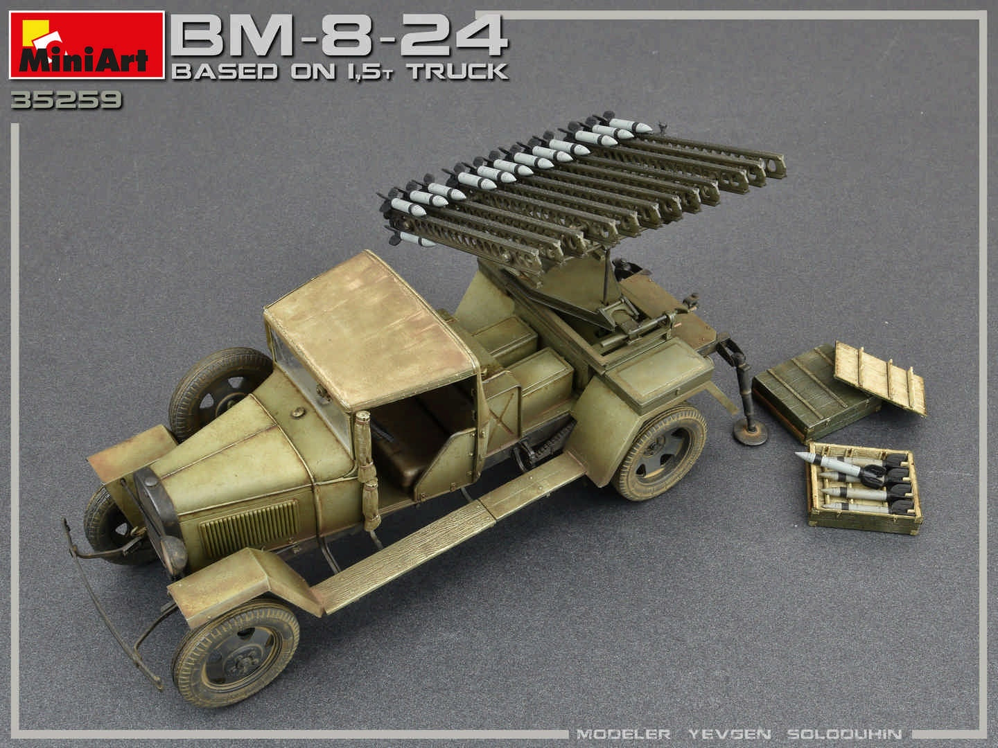 MiniArt BM-8-24 Based on 1,5t Truck (1/35) | 4820183312105