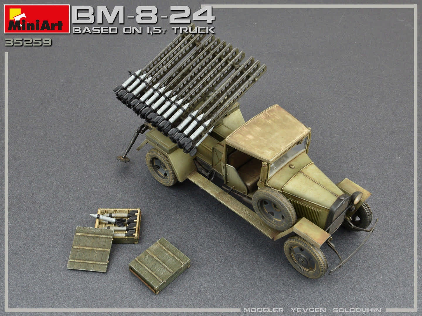 MiniArt BM-8-24 Based on 1,5t Truck (1/35) | 4820183312105