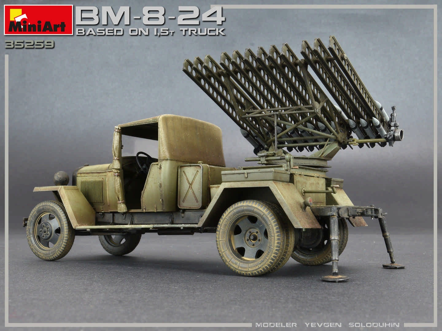 MiniArt BM-8-24 Based on 1,5t Truck (1/35) | 4820183312105
