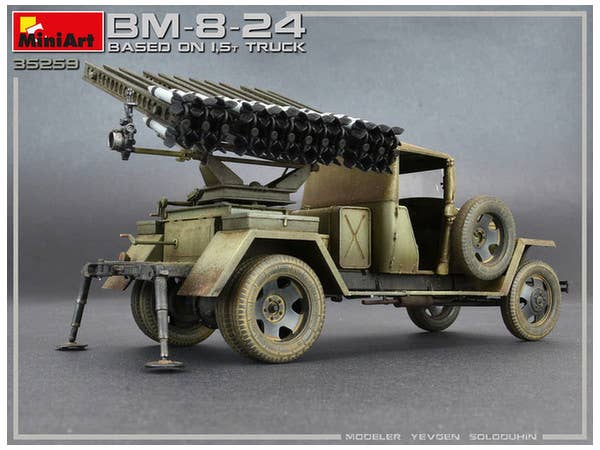 MiniArt BM-8-24 Based on 1,5t Truck (1/35) | 4820183312105