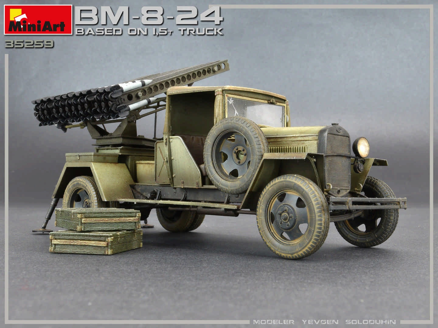 MiniArt BM-8-24 Based on 1,5t Truck (1/35) | 4820183312105