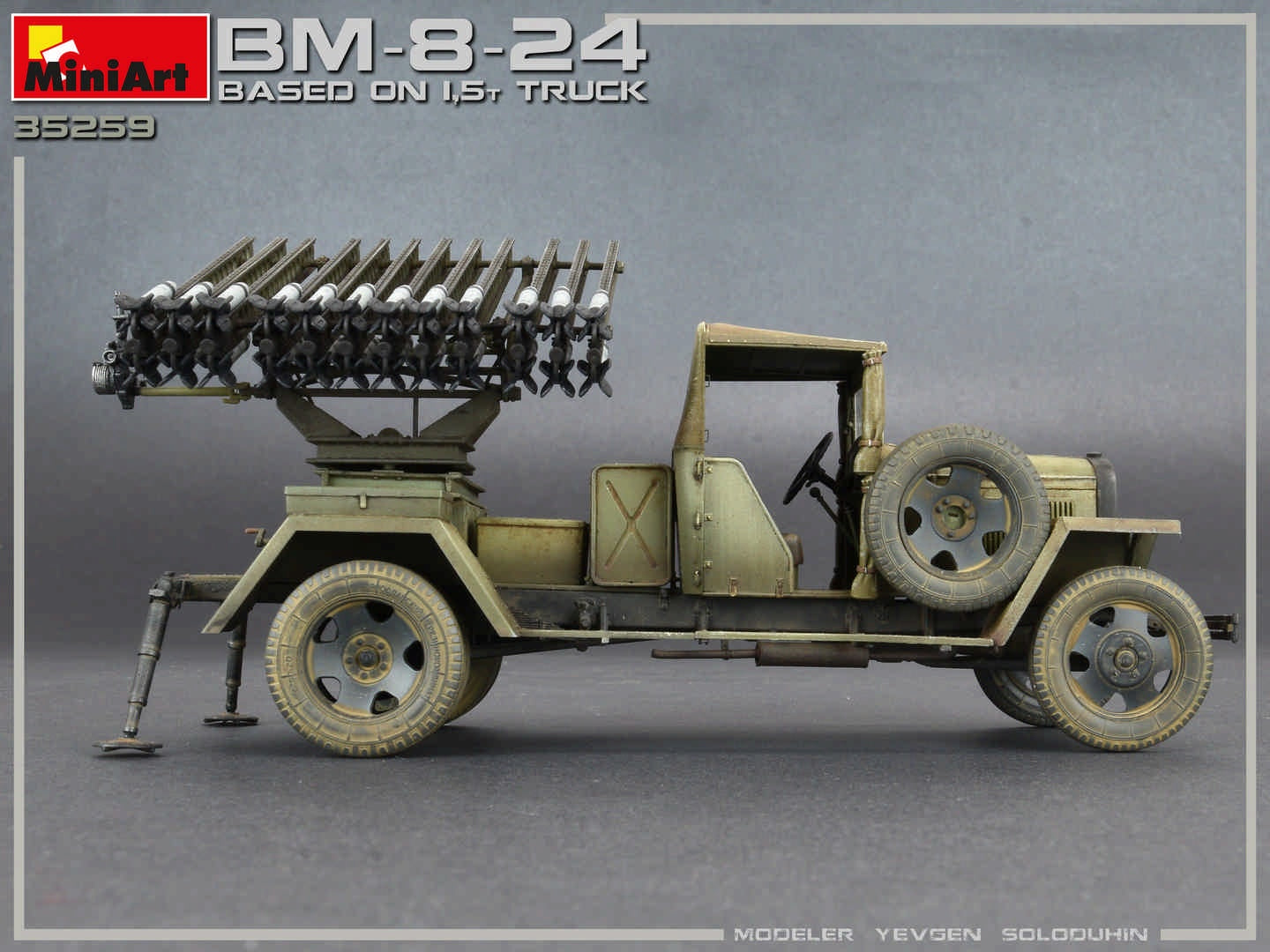 MiniArt BM-8-24 Based on 1,5t Truck (1/35) | 4820183312105