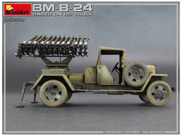 MiniArt BM-8-24 Based on 1,5t Truck (1/35) | 4820183312105