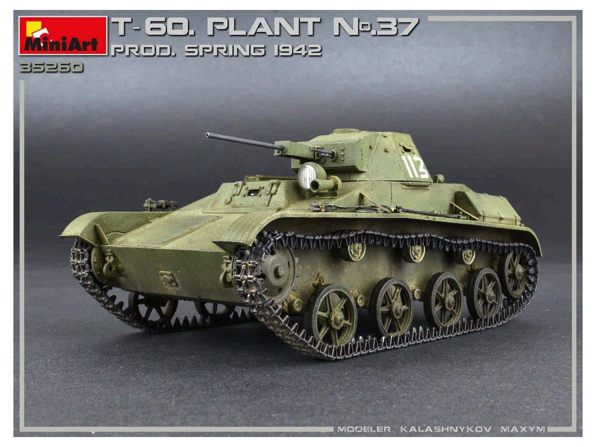 MiniArt 'T-60 (Plant .37) Prod.Spring 1942. Interior Kit' | 4820183312181