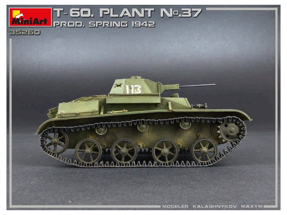 MiniArt 'T-60 (Plant .37) Prod.Spring 1942. Interior Kit' | 4820183312181