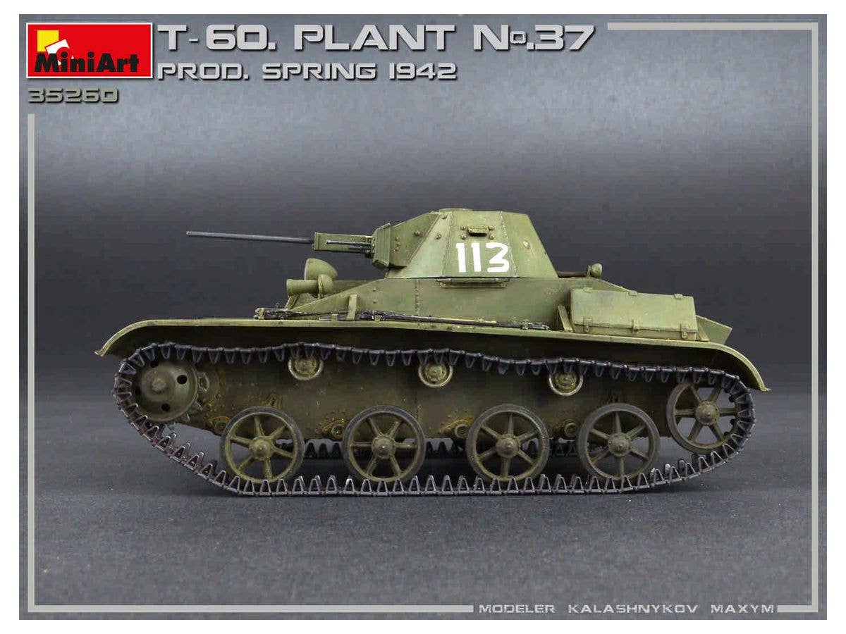 MiniArt 'T-60 (Plant .37) Prod.Spring 1942. Interior Kit' | 4820183312181