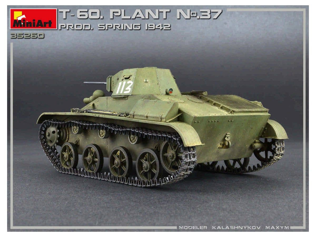 MiniArt 'T-60 (Plant .37) Prod.Spring 1942. Interior Kit' | 4820183312181