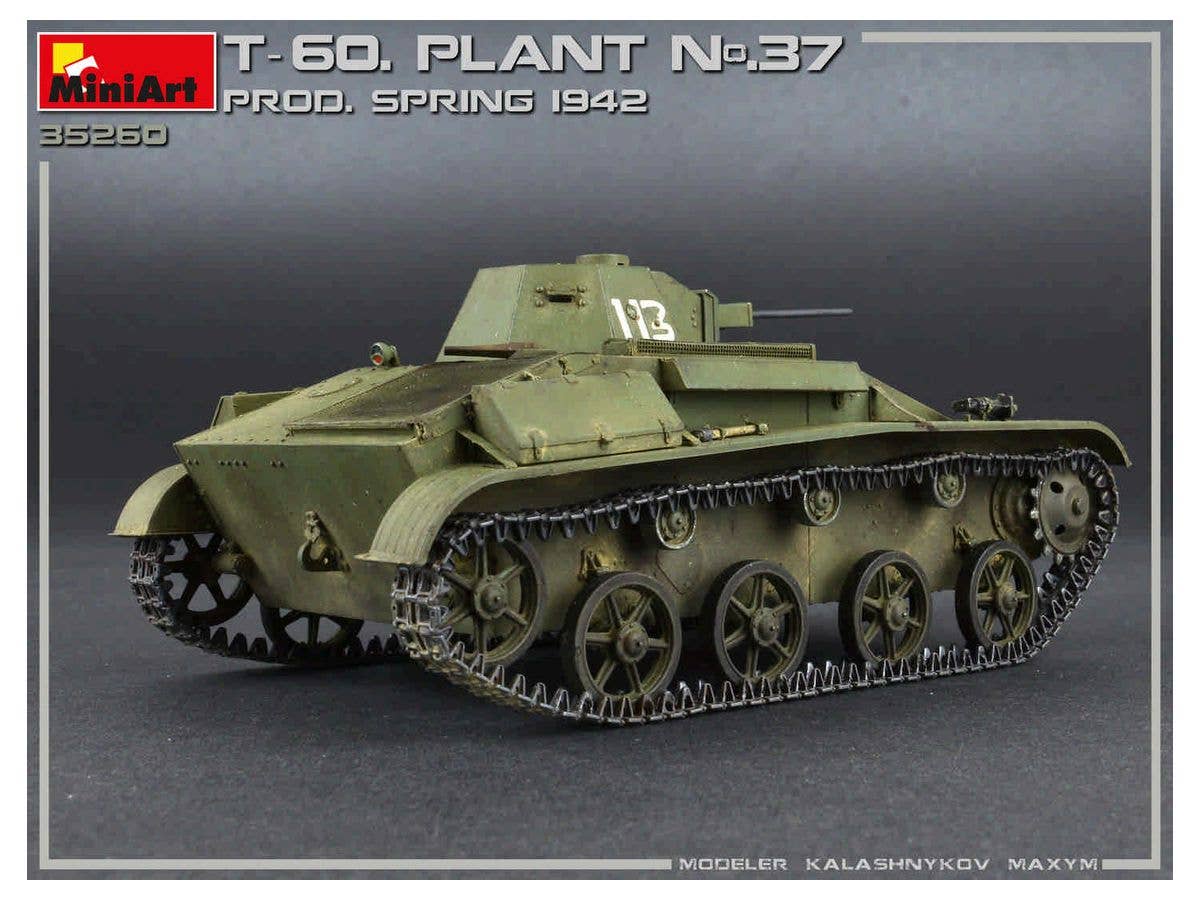 MiniArt 'T-60 (Plant .37) Prod.Spring 1942. Interior Kit' | 4820183312181