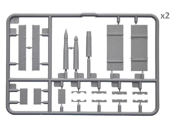 MiniArt Soviet Ammo Boxes w/Shells (1/35) | 4820183311252