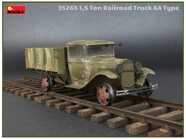 MiniArt 1,5 Ton Railroad Truck AA Type (1/35) | 4820183311597