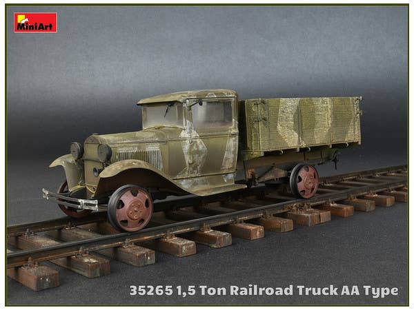 MiniArt 1,5 Ton Railroad Truck AA Type (1/35) | 4820183311597