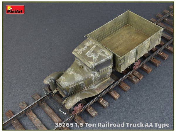 MiniArt 1,5 Ton Railroad Truck AA Type (1/35) | 4820183311597