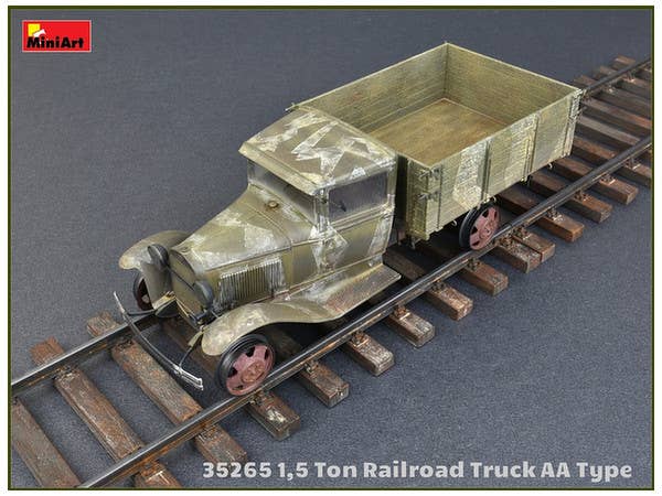 MiniArt 1,5 Ton Railroad Truck AA Type (1/35) | 4820183311597