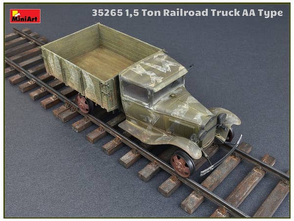 MiniArt 1,5 Ton Railroad Truck AA Type (1/35) | 4820183311597