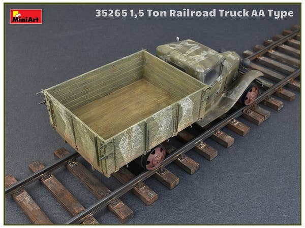 MiniArt 1,5 Ton Railroad Truck AA Type (1/35) | 4820183311597